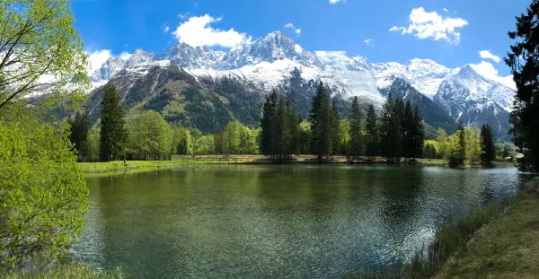 Lac en été
