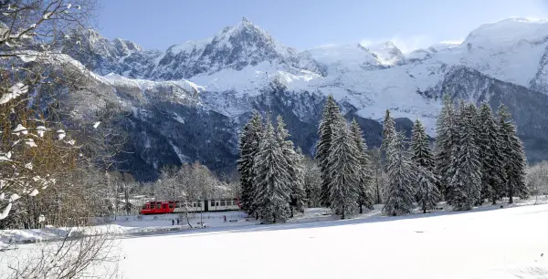 Lac en hiver