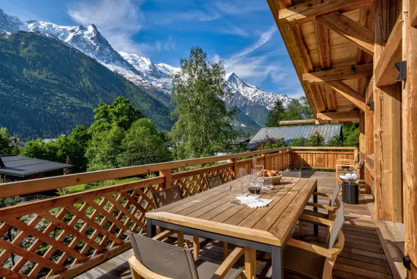 Balcon chalet Alaska