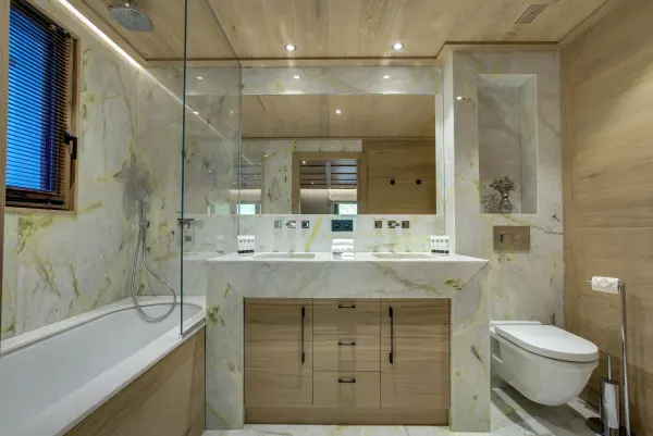 Salle de bain chalet Saphir