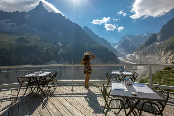 Terrasse avec vue