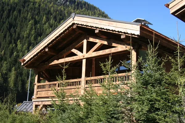 extérieur du chalet