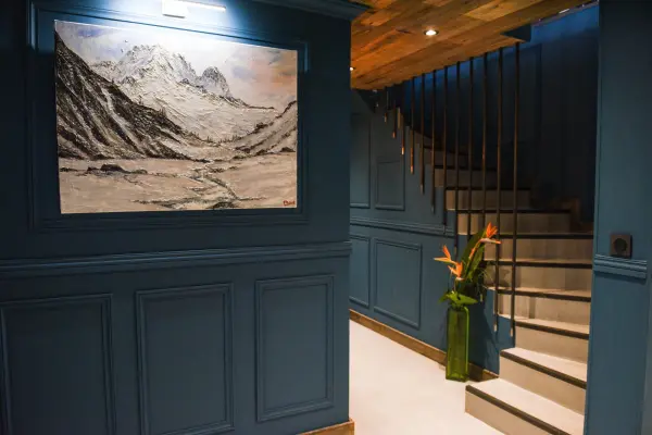chalet l'atelier de charlotte - intérieur