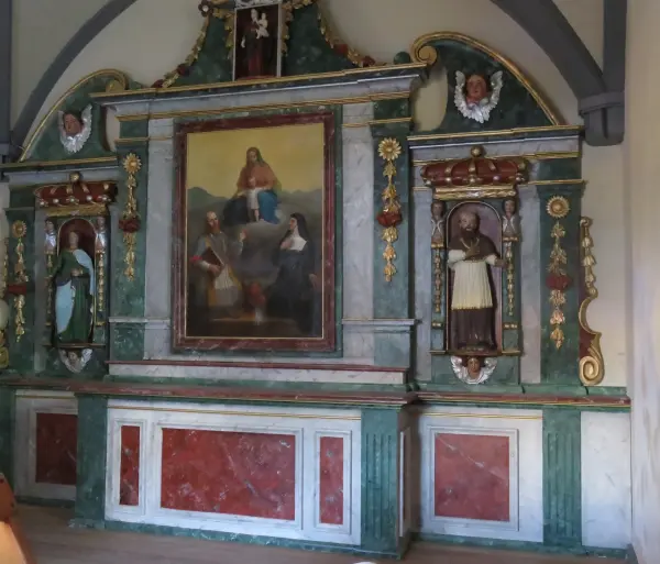 Intérieur église des Houches