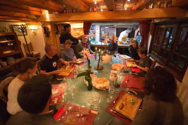 restaurant tables du chef