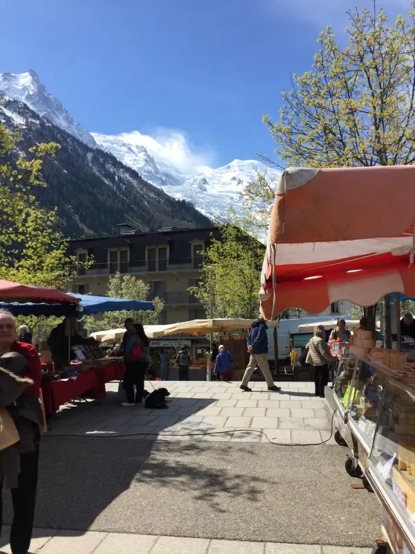 marché de chamonix