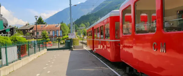 Gare du Montenvers à Chamonix