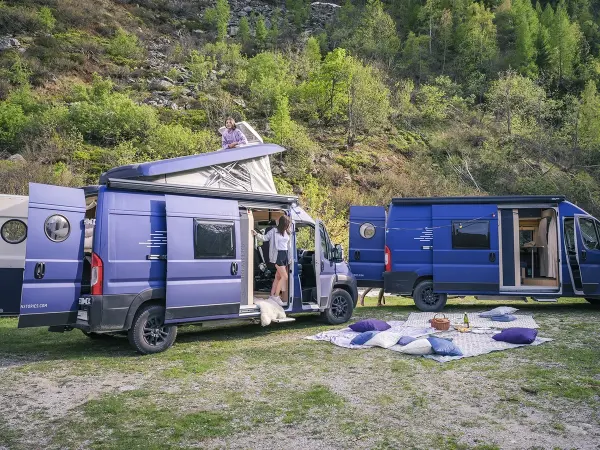 Oberdream campervans at Le tour