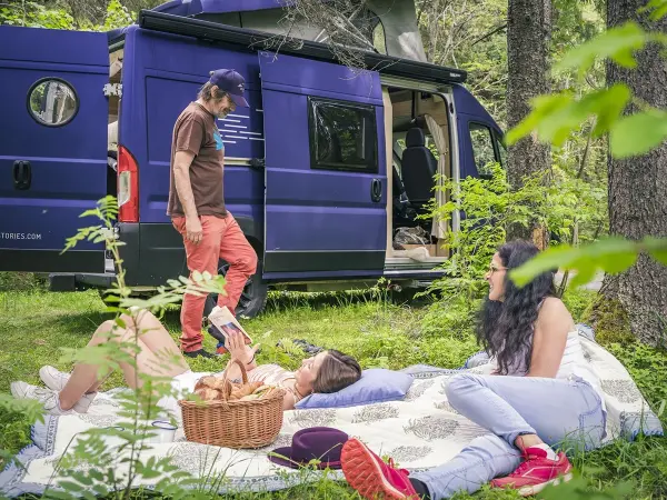 The Oberwild campervan outdoor