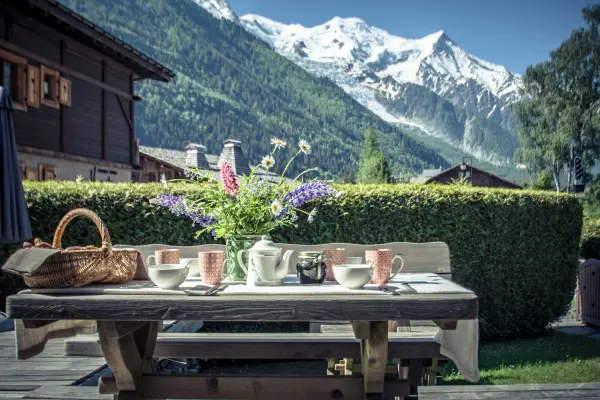 Vue Terrasse - Le Chalet