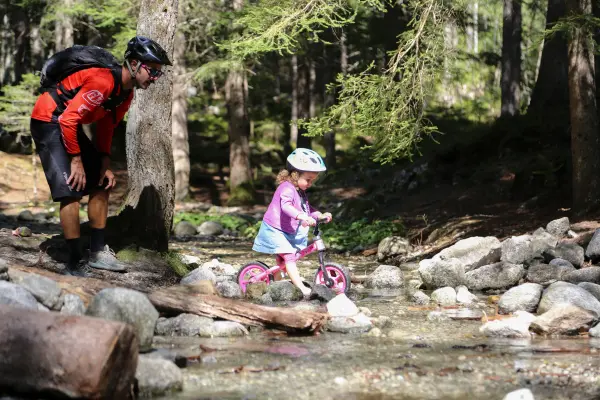 Itinéraire VTT AE - E : d'Argentière au Lavancher