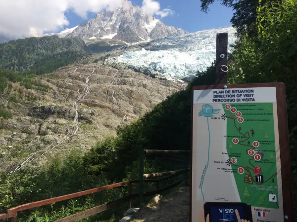 exposition chalet glacier des bossons
