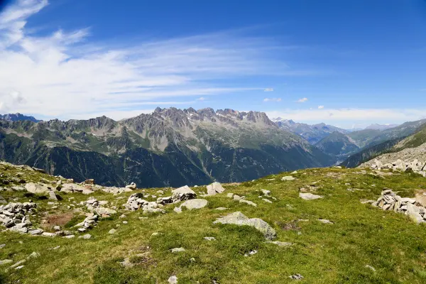 Panorama depuis le Lac Bleu