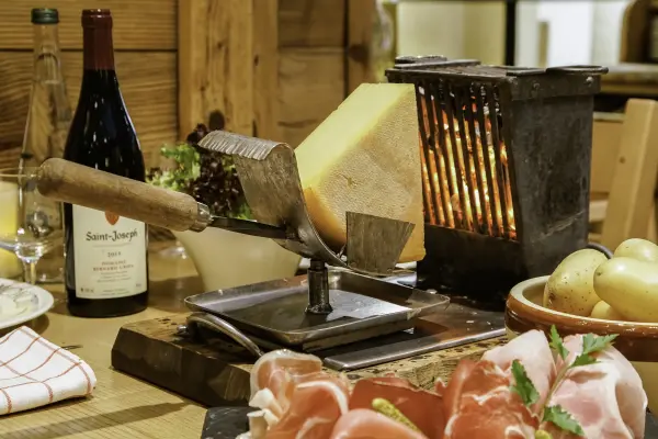 raclette a la braise
