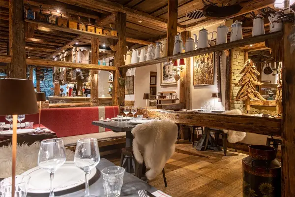 Restaurant Le Monchu intérieur
