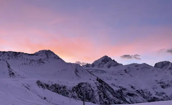 Vue Chardonnet depuis le restaurant