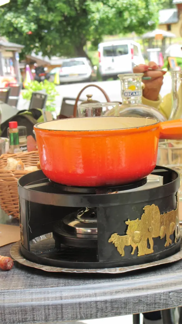 notre fameuse FONDUE