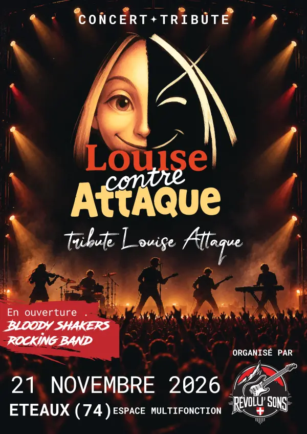 Soirée 100 % rock français "Louise Contre Attaque"