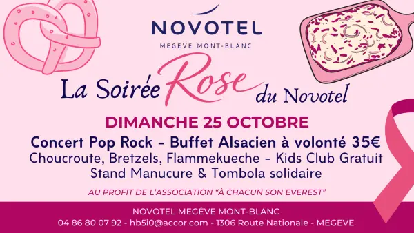 Soiree Rose du Novotel