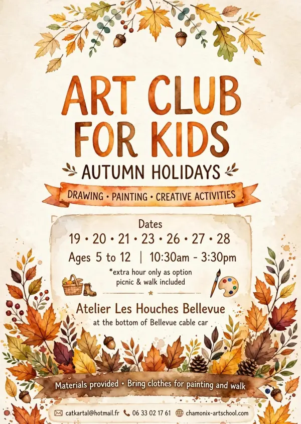 Stage d'automne - Chamonix Art School_Les Houches