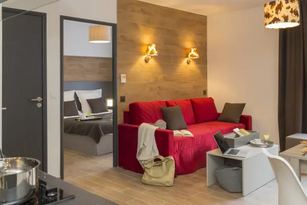 ISATIS residence odalys chamonix - salon