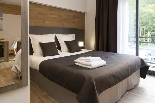 ISATIS residence odalys chamonix - lit double