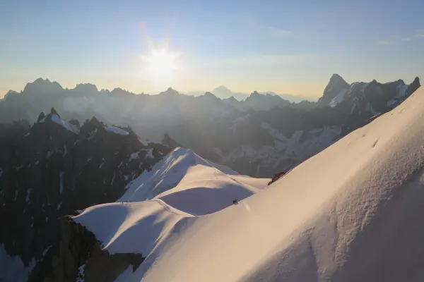 Arrête de l'Aiguille du Midi