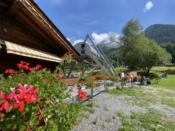 Le glacier des Bossons 