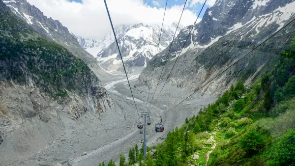 Télécabine de la Mer de Glace_Chamonix-Mont-Blanc