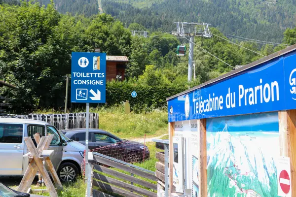 Toilettes publiques du Prarion