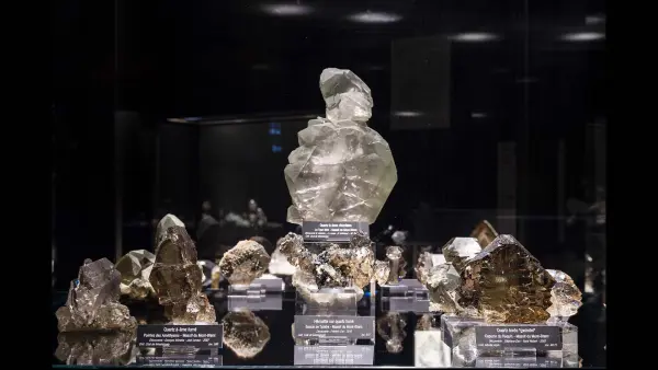 Quartz du Mont-Blanc, musée des Cristaux