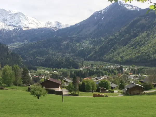 Itinéraire VTT AE - P : Des Houches à Servoz - Le Chemin des Diligences
