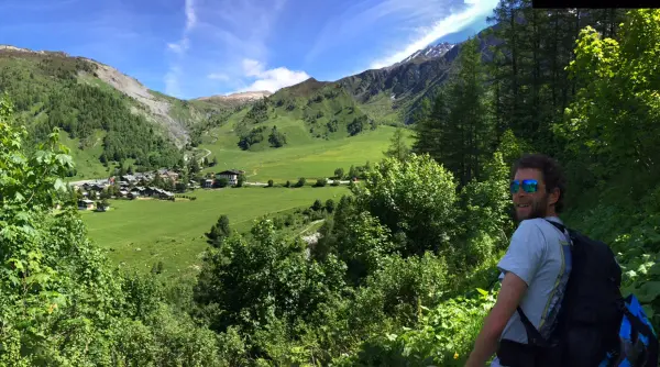 Itinéraire VTT AE - R : Argentière par Le Tour