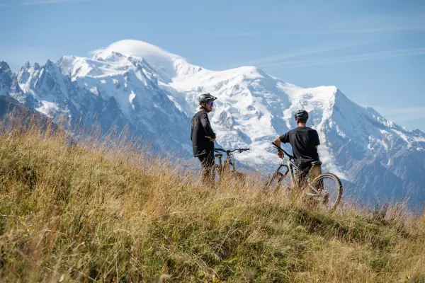 Itinéraire VTT AE - T : E-Bike MB - Tunnel du Mont-Blanc - Maison Nordique