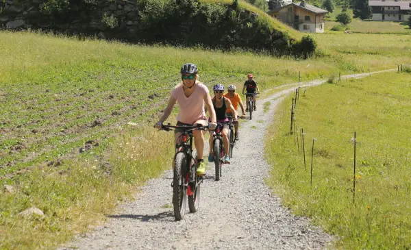 Itinéraire VTT AE - T : E-Bike MB France-Italie depuis Vallorcine