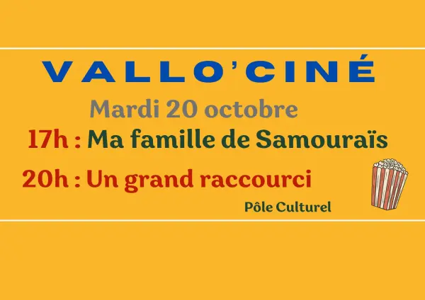 Vallo'ciné octobre