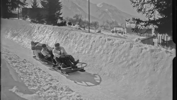 Visite de l’ancienne piste de Bobsleigh des JO de 1924
