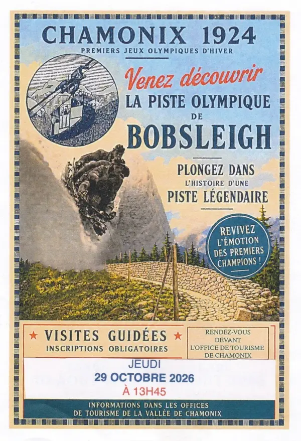Visite de l’ancienne piste de Bobsleigh des JO de 1924_Chamonix-Mont-Blanc