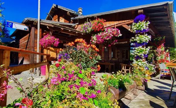 L'entrée du Chalet