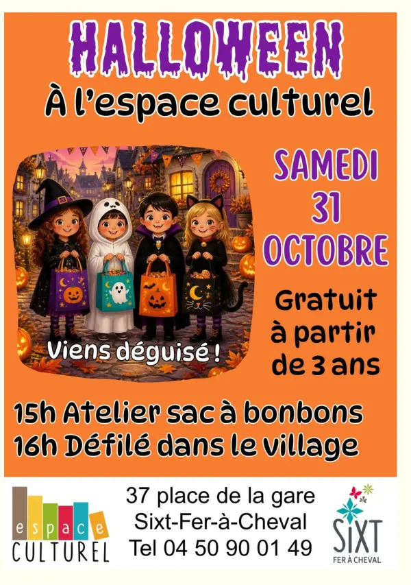 Halloween à l'espace culturel