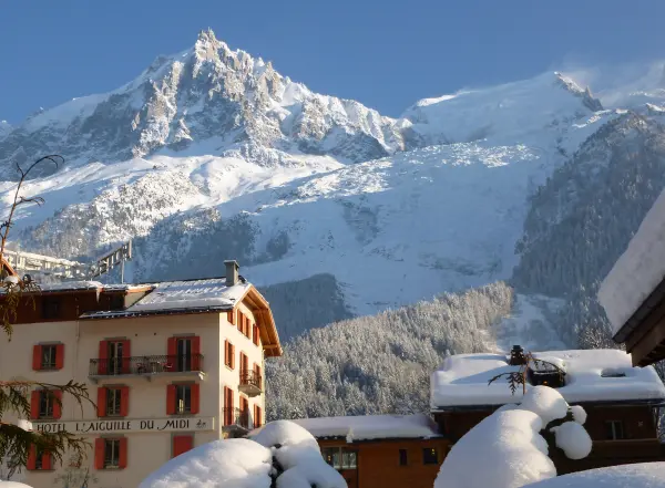 hotel aiguille du midi hiver