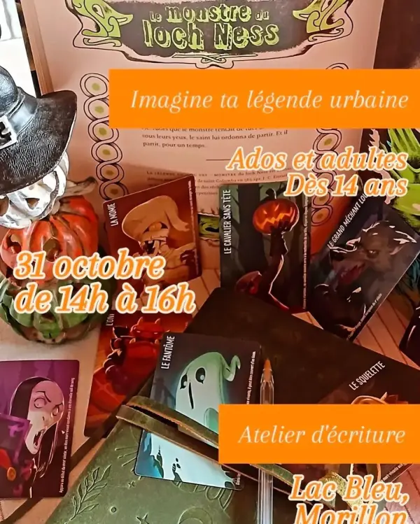 Atelier d'écriture ados - adultes : Imagine ta légende urbaine