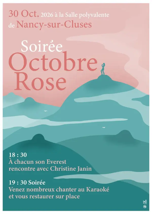Soirée Octobre Rose à Nancy-sur-Cluses