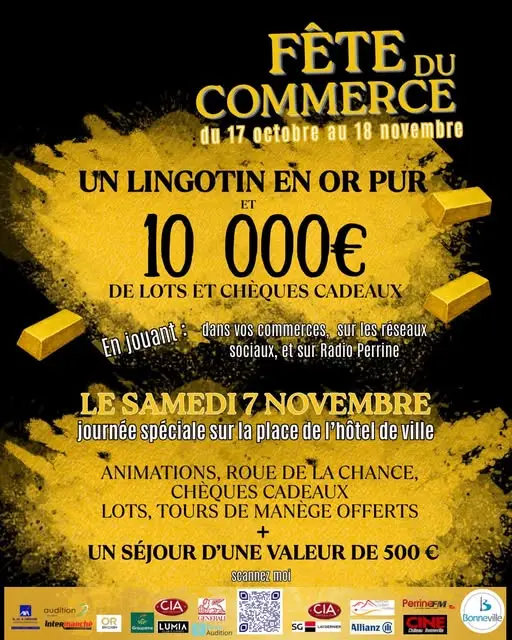 Fête du commerce à Bonneville