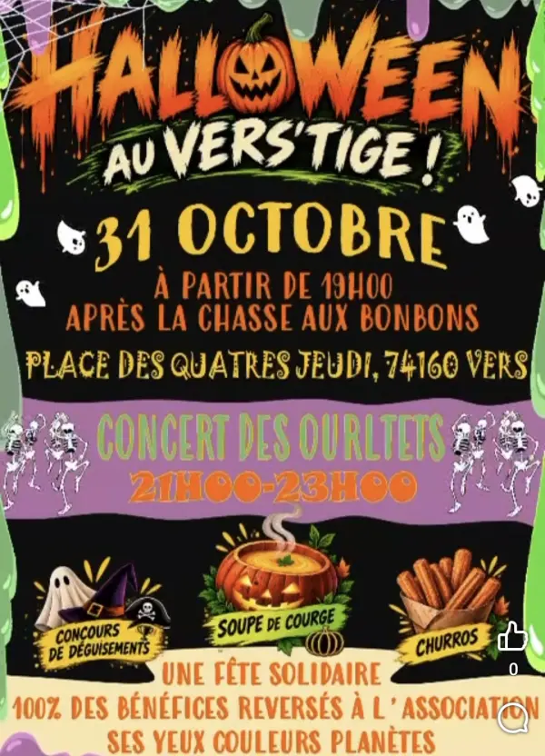 Halloween au Vers'tige