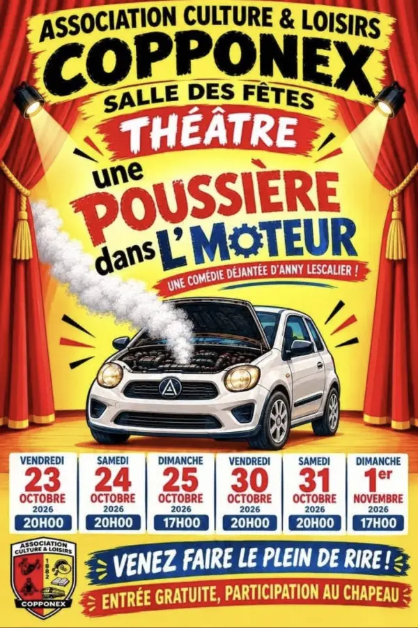 Une poussière dans l'moteur
