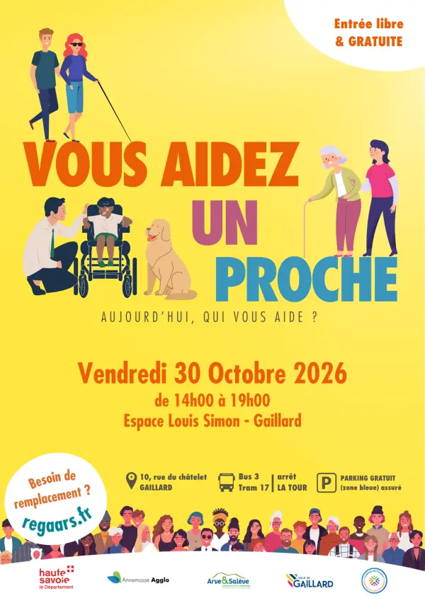 Vous aidez un proche - Conférences théâtre