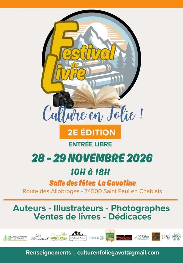 Festival du livre - Culture en folie