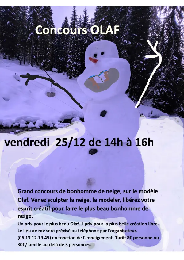 Sortie Concours "Olaf"