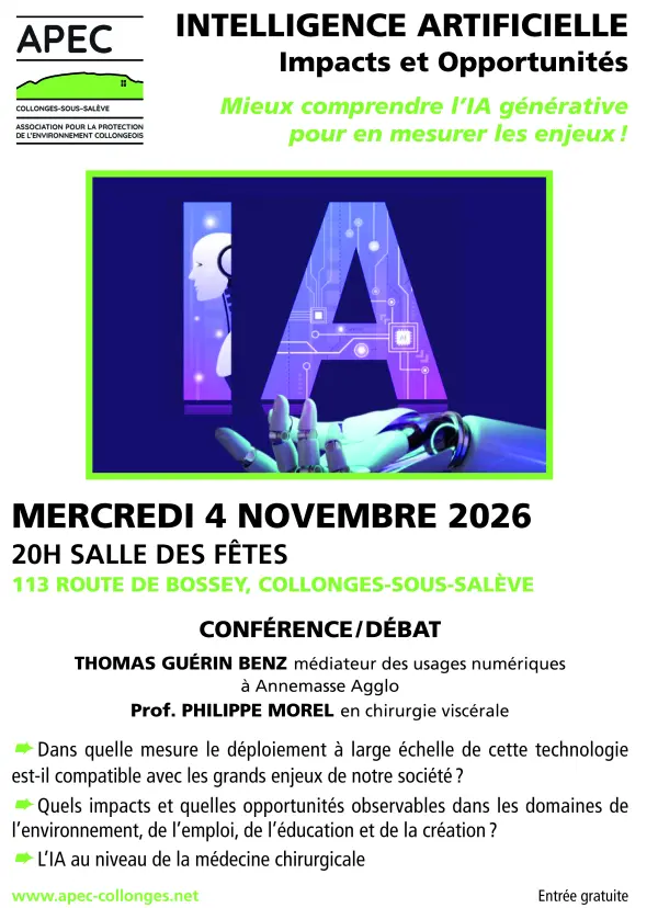 Conférence sur l'IA